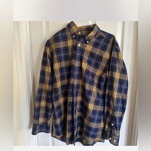 Orvis mens button down large